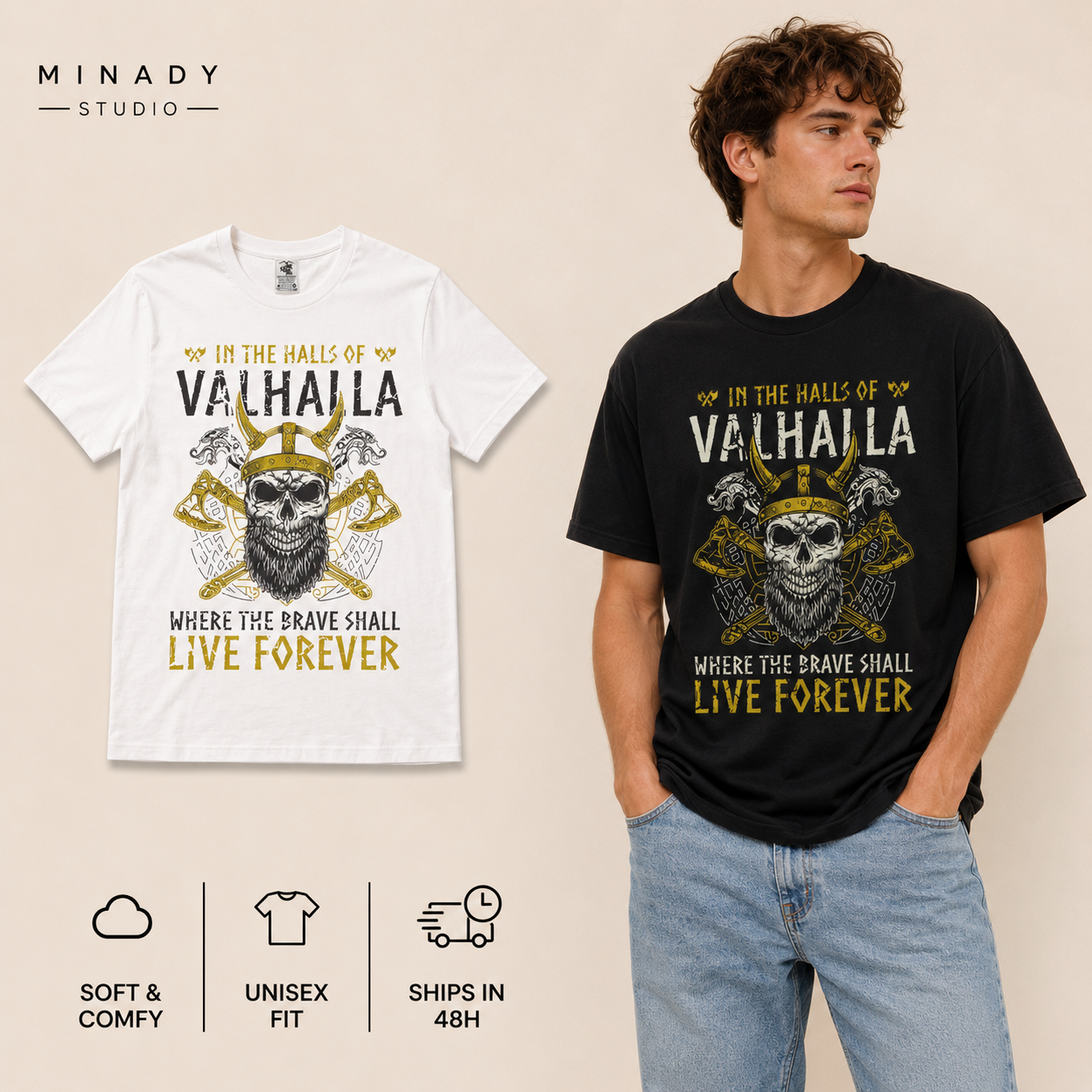 Vahalla Viking Skull