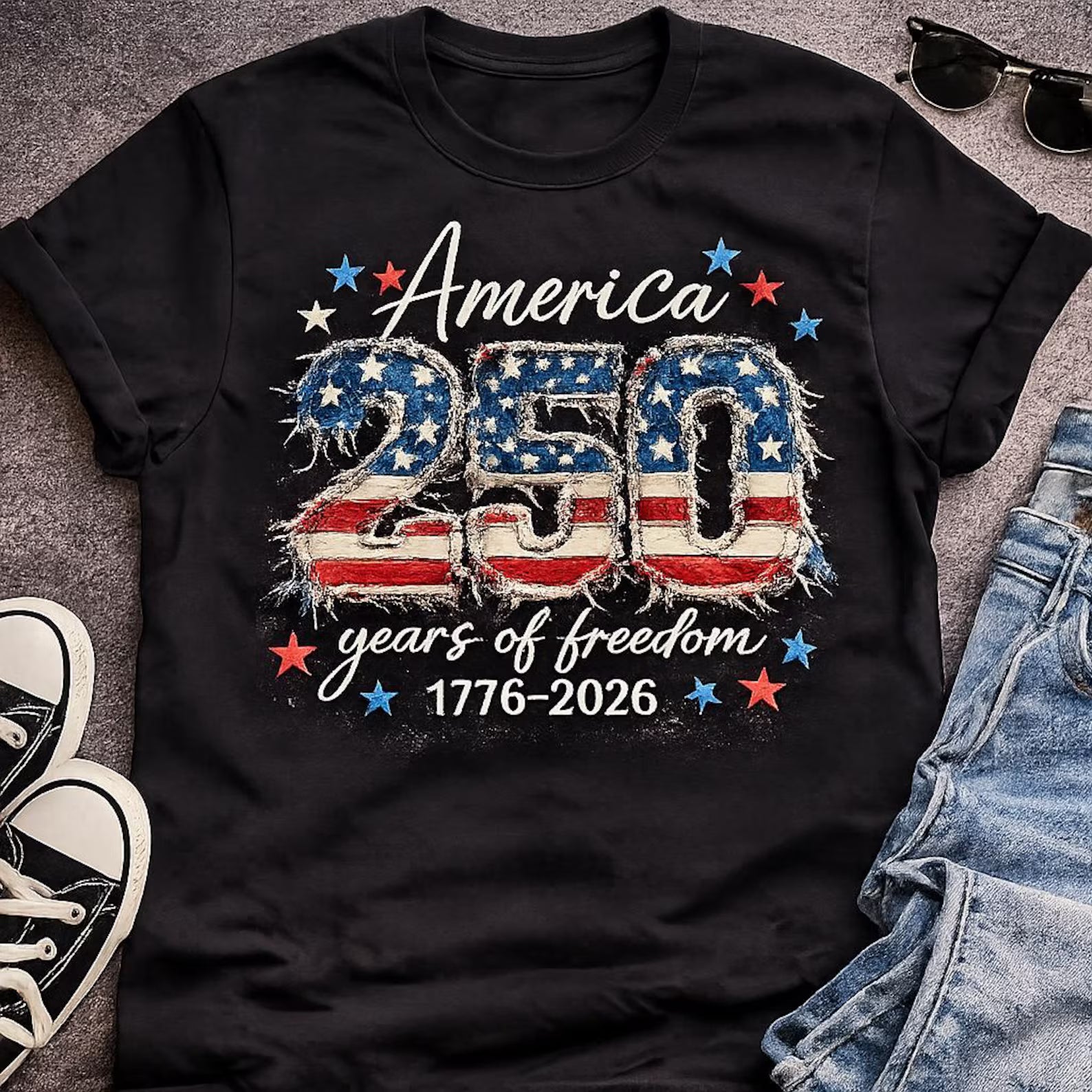 America 250 years of Freedom