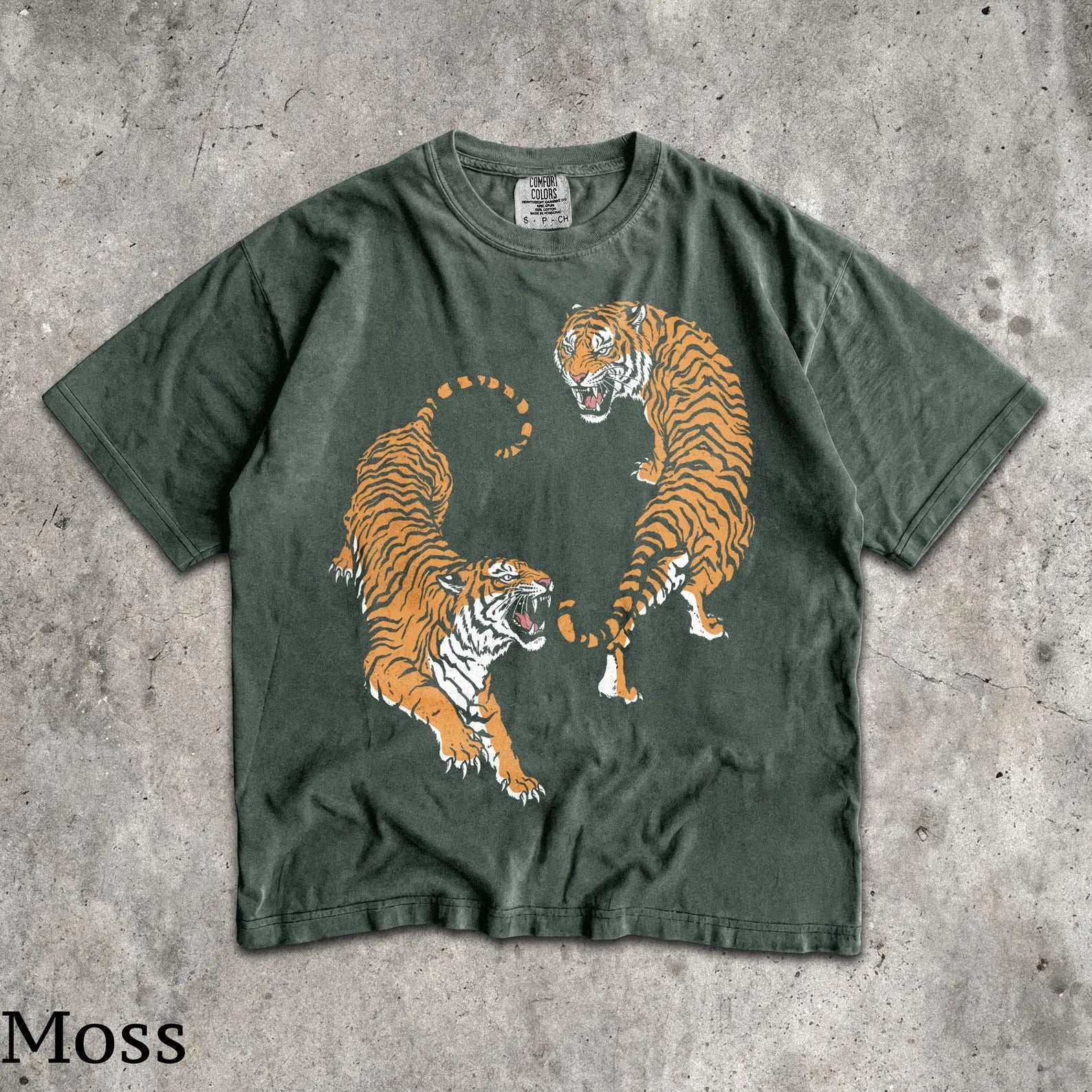 Japanese Tiger Fight