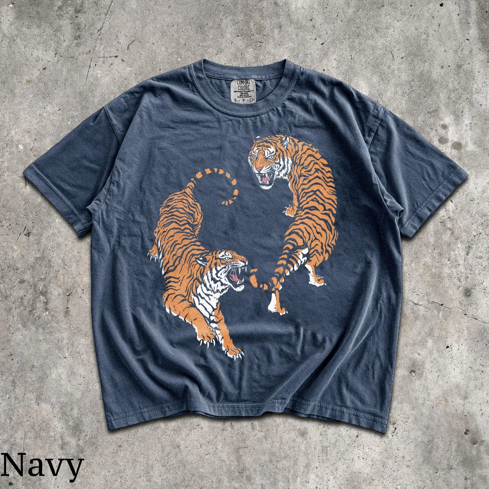 Japanese Tiger Fight