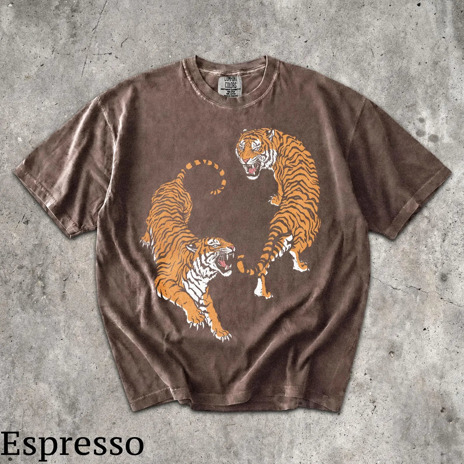 Japanese Tiger Fight